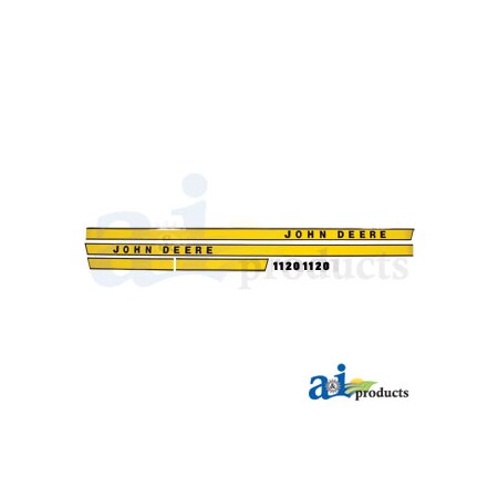 A & I Products Hood Decal 2" x2" x2" A-JD1120